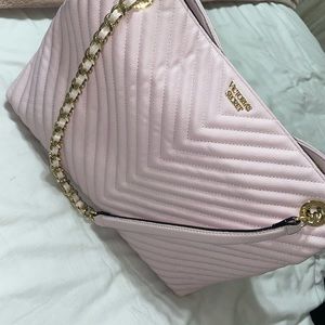 Light pink Victoria’s Secret tote. Never used.